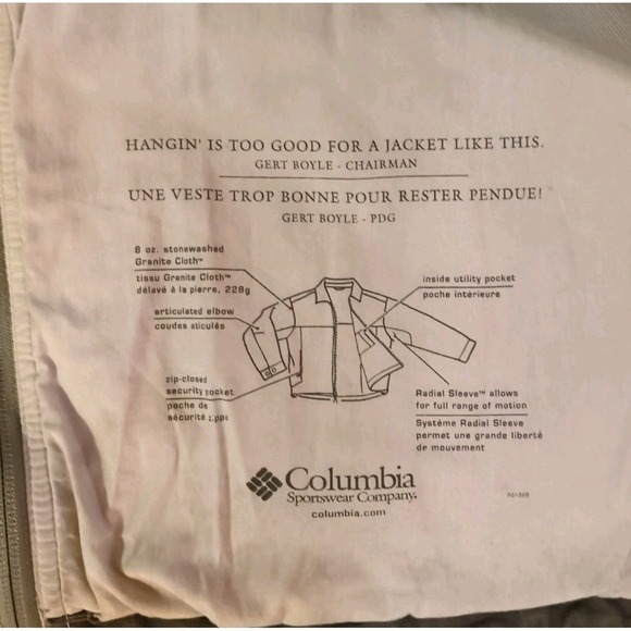 Vintage Columbia Canvas Jacket Mens XXL Utility Chore Barn Workwear Green Cotton - Picture 4 of 16